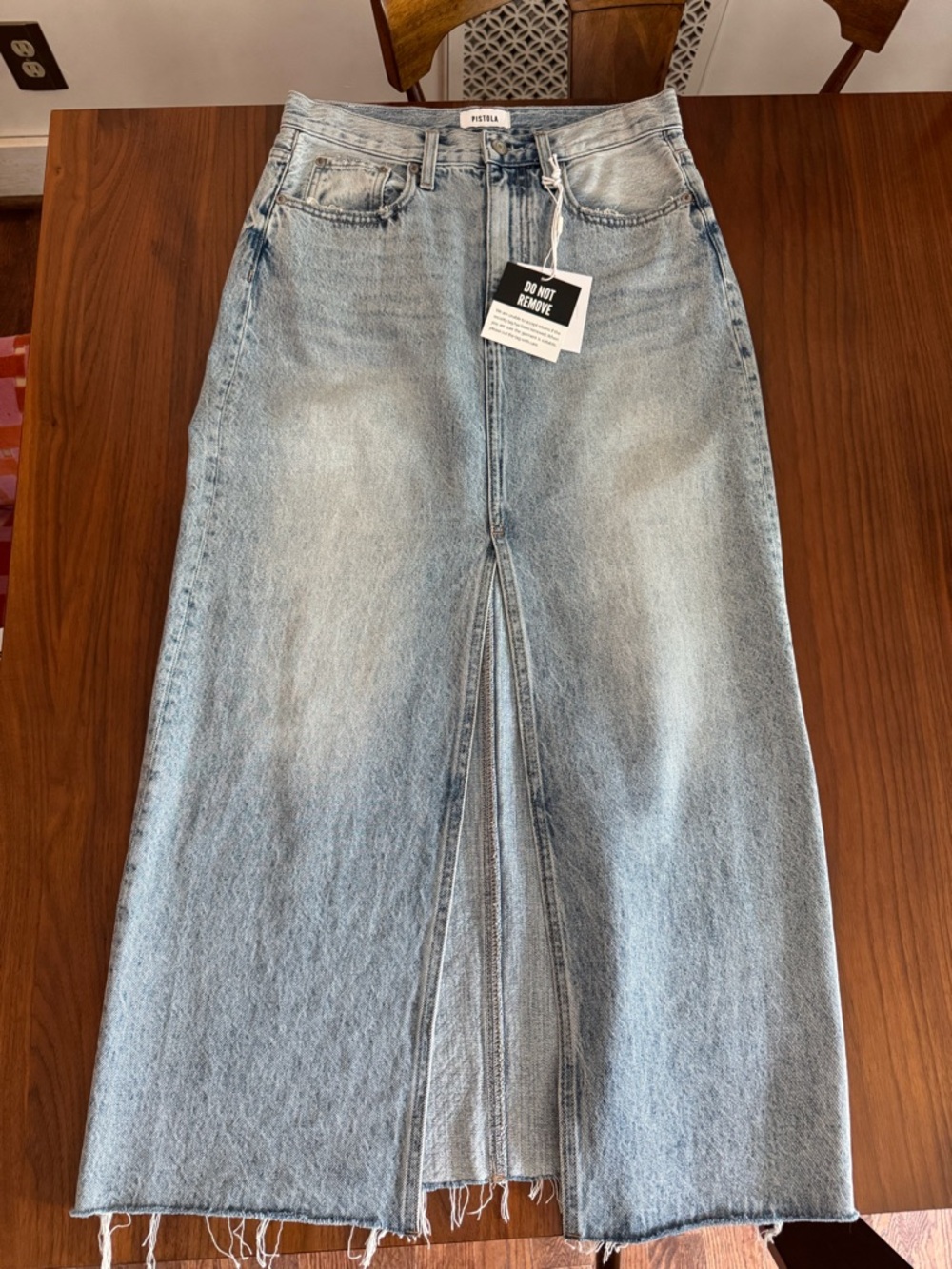 Pistola Alice Denim Skirt sz27 NWT